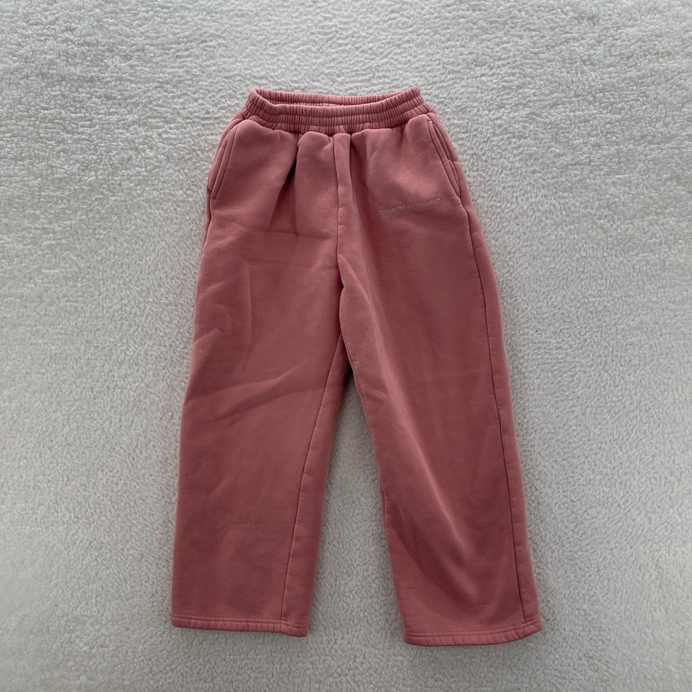 Comfrt Sweatpants Girls XL Pink Fleece Youth Gym Casual Cozy Comfy Training